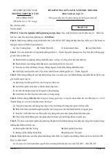 Đề thi Giữa kì 2 Lịch sử 11 năm 2025-2026 trường THPT Duy Tân (Quảng Ngãi)